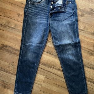 American Eagle Tomgirl fit button fly